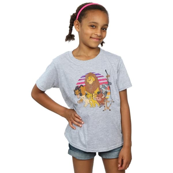 Disney Girls The Lion King Pride Family Cotton T-Shirt