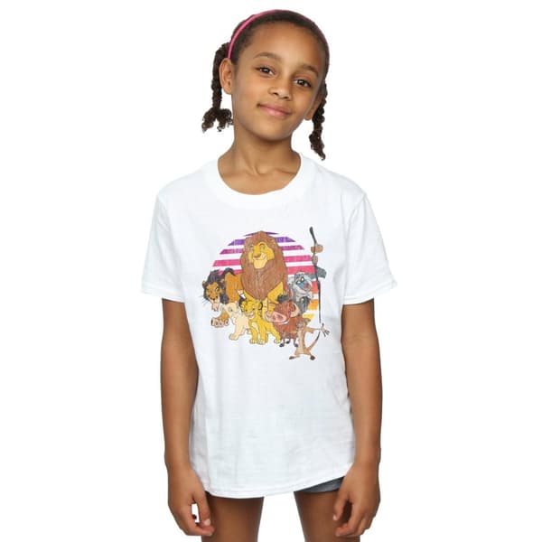 Disney Girls The Lion King Pride Family Cotton T-Shirt