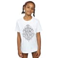 Miniatyrbilde 2 av 5: Harry Potter Girls Hogwarts Draco Dormiens Crest Cotton T-Shirt