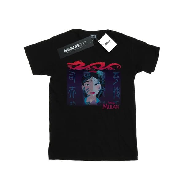 Disney Mulan Geisha ansikte bomulls t-shirt för flickor
