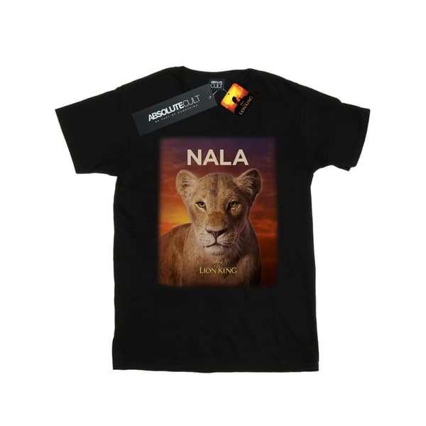 Disney T-shirt i bomull med affisch av Nala från Lejonkungen-filmen