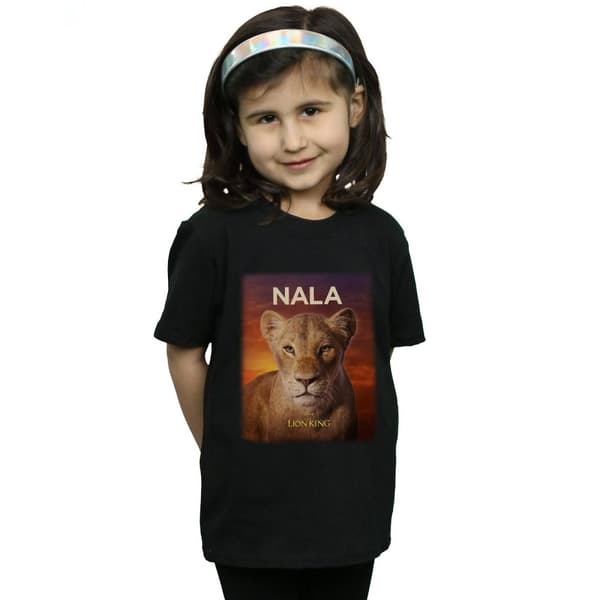Disney T-shirt i bomull med affisch av Nala från Lejonkungen-filmen