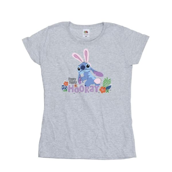 Disney Dam/Lillo & Stitch - Hippity Hop Stitch - T-shirt i bomull