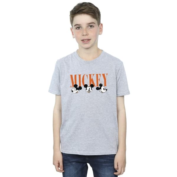 Disney Boys Mickey Mouse Faces T-Shirt
