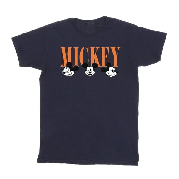 Disney T-shirt med Musse Pigg-ansikten för pojkar