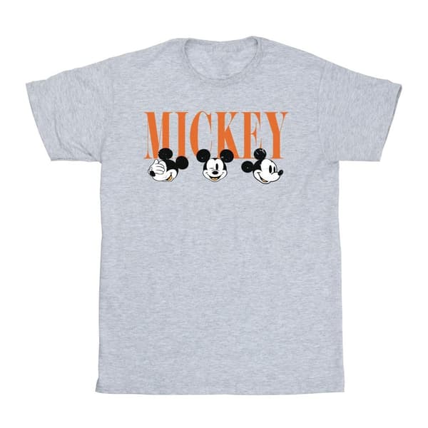 Disney T-shirt med Musse Pigg-ansikten för pojkar