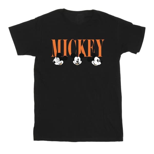 Disney T-shirt med Musse Pigg-ansikten för pojkar
