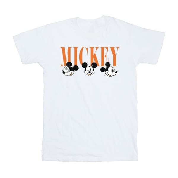 Disney T-shirt med Musse Pigg-ansikten för pojkar
