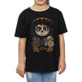 Miniatyrbild 3 av 5: Disney T-shirt i bomull med Coco Miguels ansikte som affisch för flickor
