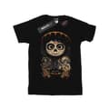 Miniatyrbild 1 av 5: Disney T-shirt i bomull med Coco Miguels ansikte som affisch för flickor