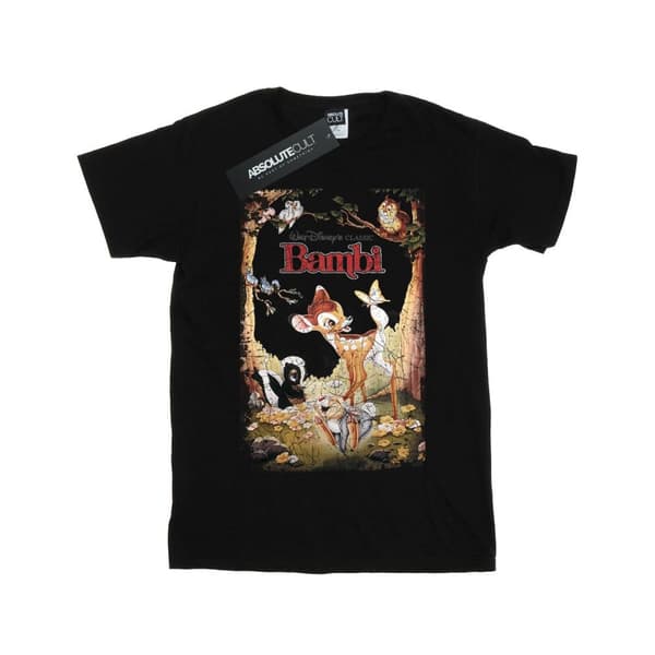 Disney Bambi Retro Poster T-shirt i bomull för flickor