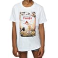 Pikkukuva 3 / 5: Disney Girls Bambi Retro Poster Cotton T-Shirt