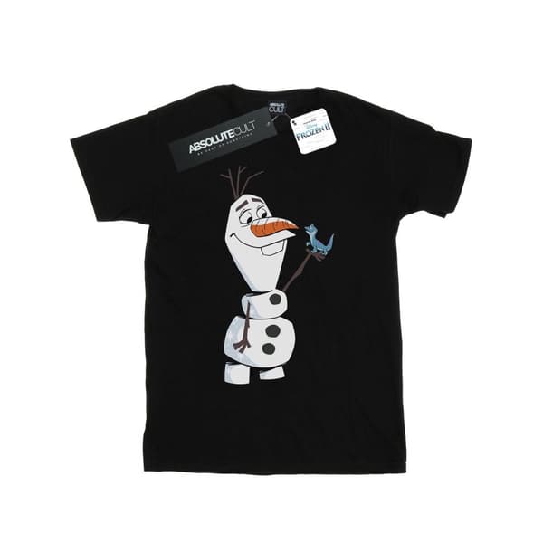 Disney Frozen 2 Olaf och Salamander bomulls-T-shirt för flickor
