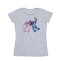 Miniatyrbild 1 av 2: Disney Dam/Tjej Lilo & Stitch Kisses T-shirt i bomull