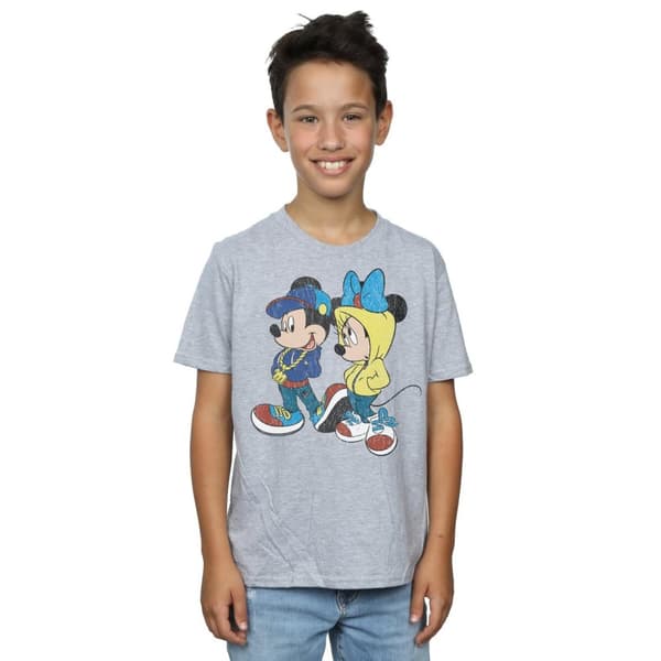 Disney Boys Mickey And Minnie Mouse Pose T-Shirt