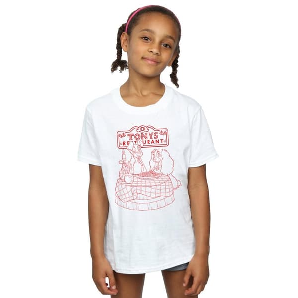 Disney Girls Lady And The Tramp That´s Amore Cotton T-Shirt