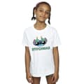Miniatyrbillede 2 af 4: Disney Girls Lilo & Stitch Stitchmas Glasses Cotton T-Shirt