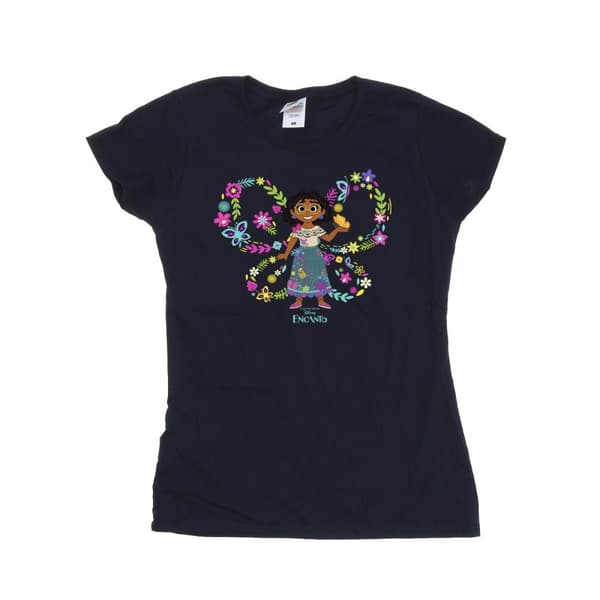 Disney Dam/Tjej - Encanto Mirabel Butterfly T-shirt i bomull