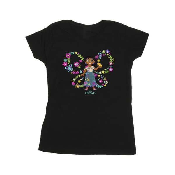 Disney Dam/Tjej - Encanto Mirabel Butterfly T-shirt i bomull