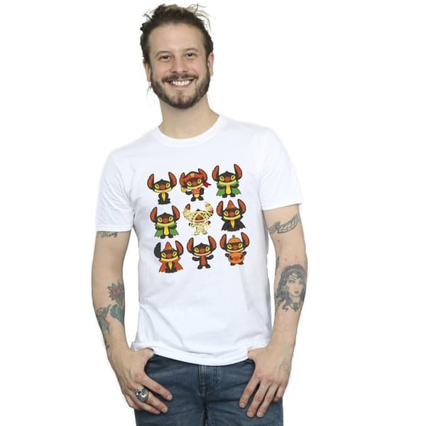 Disney Mens Lilo & Stitch Halloween Costumes T-Shirt