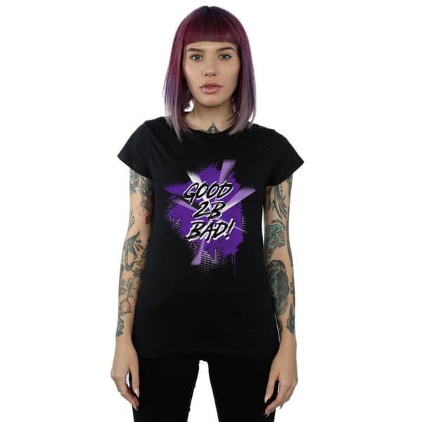 Disney Womens/Ladies The Descendants Good 2B Bad Cotton T-Shirt
