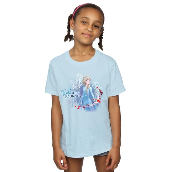 Disney Frozen 2 Trust Your Journey bomulls-T-shirt för flickor