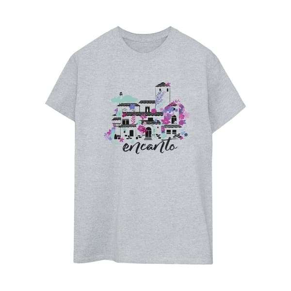 Disney Dam / Dam Encanto Casita Boyfriend T-shirt i bomull