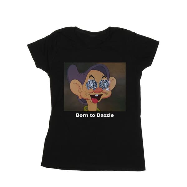 Disney Dam/Tjej Dopey Born To Dazzle - T-shirt i bomull