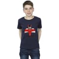 Miniatyrbillede 2 af 3: Looney Tunes Boys Sylvester England Face T-Shirt