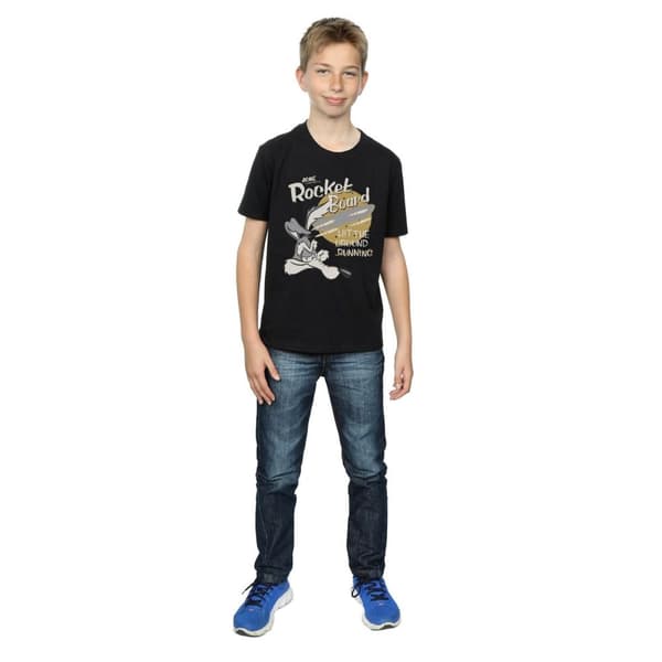 Looney Tunes Wile E Coyote Rocket Board T-shirt för pojkar