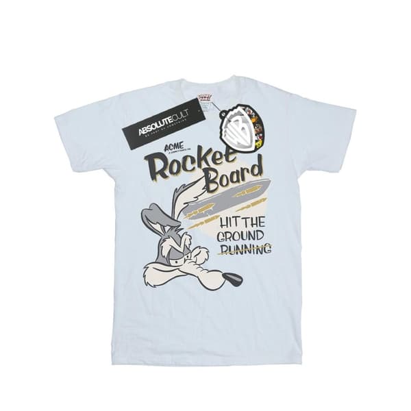 Looney Tunes Wile E Coyote Rocket Board T-shirt för pojkar