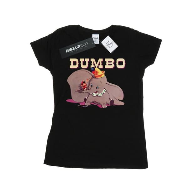Disney Dam/Tjej Dumbo Timothys trombon - T-shirt i bomull