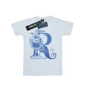 Miniatyrbillede 1 af 5: Harry Potter Womens/Ladies Ravenclaw Glitter Cotton Boyfriend T-Shirt
