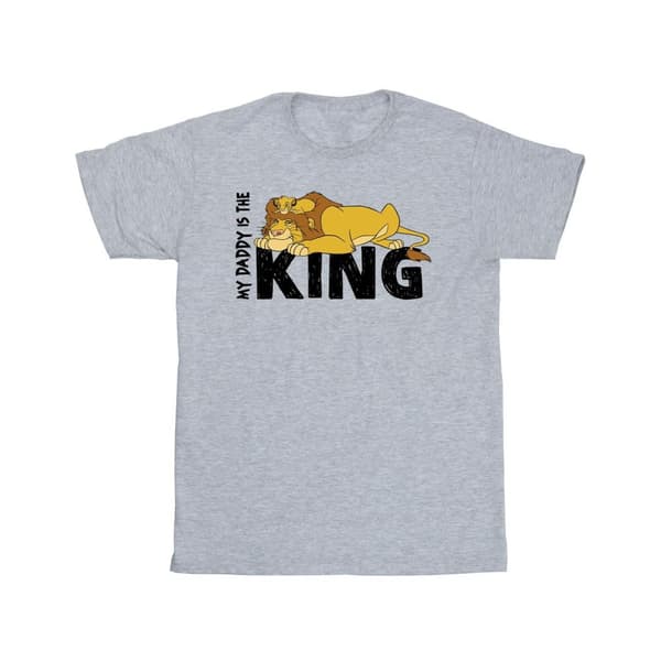 Disney Lejonkungen Daddy Is King T-shirt i bomull för flickor