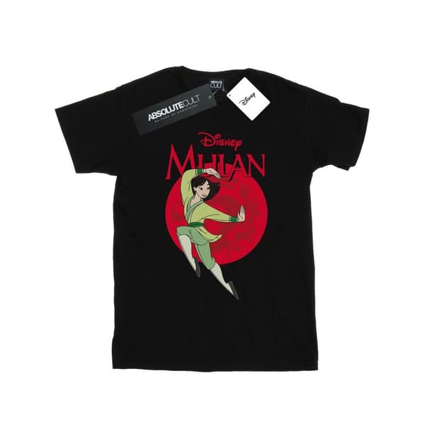 Disney Mulan Dragon Circle - T-shirt i bomull för flickor
