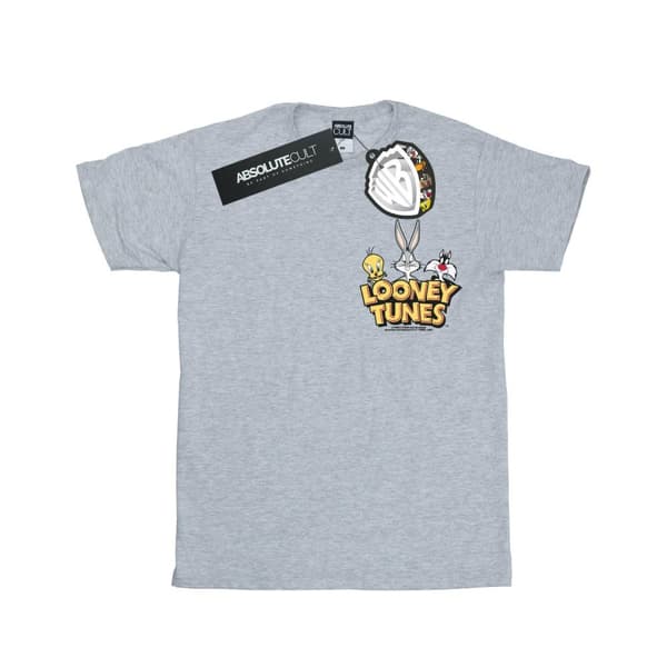 Looney Tunes Boys Group Faux Pocket T-Shirt