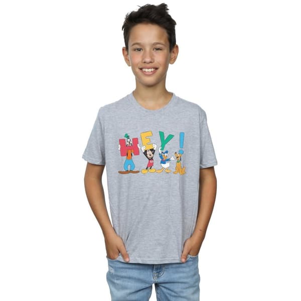 Disney Boys Mickey Mouse Friends Hey T-Shirt
