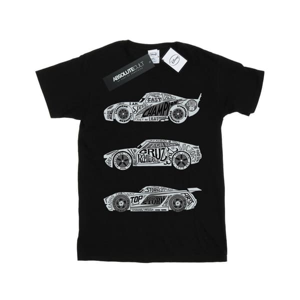 Disney Boys Cars Text Racers T-Shirt