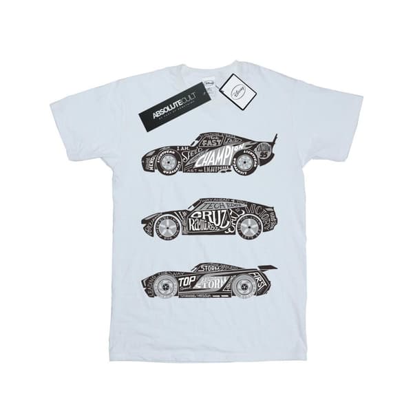 Disney Boys Cars Text Racers T-Shirt