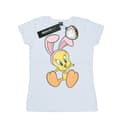 Miniatyrbild 1 av 3: Looney Tunes Dam/Tjej Tweety Pie Bunny Ears - T-shirt i bomull