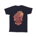 Miniatyrbild 1 av 3: Harry Potter Gryffindor Sketch Crest T-shirt i bomull för flickor