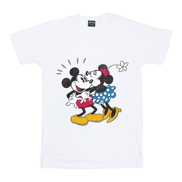 Disney Pojkar Musse Pigg Musse och Mimmi Kiss T-shirt