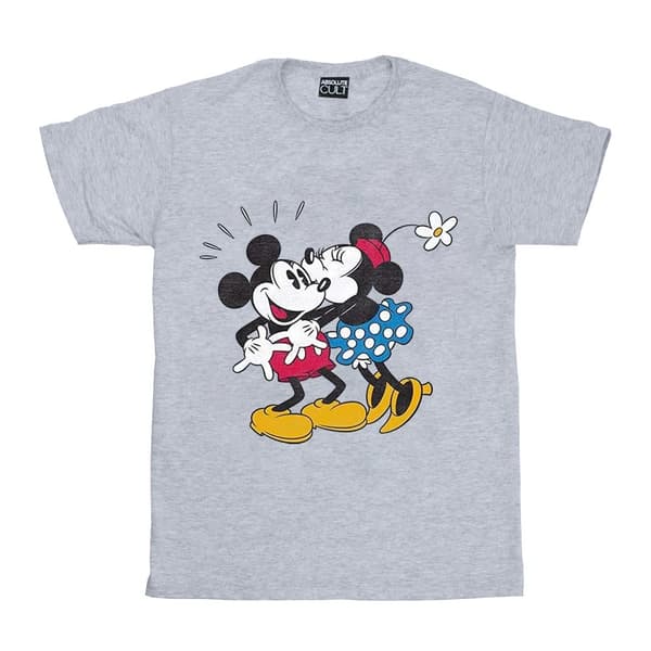 Disney Pojkar Musse Pigg Musse och Mimmi Kiss T-shirt