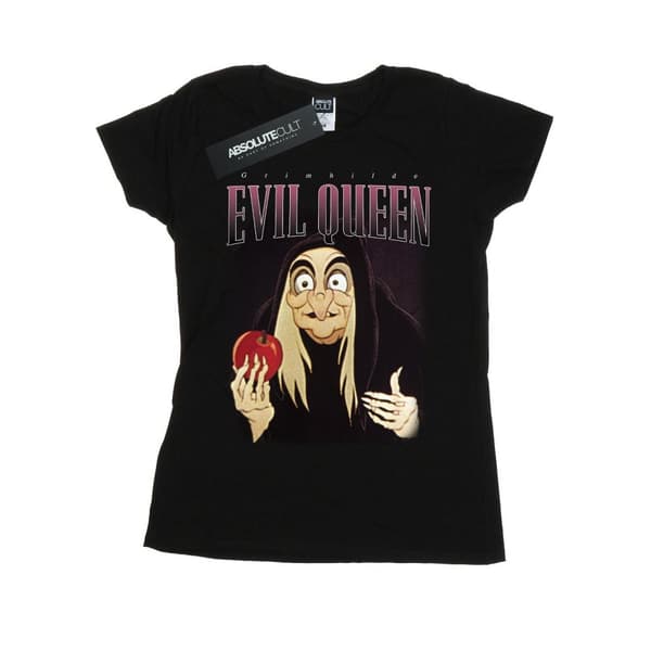 Disney Womens/Ladies Snow White Evil Queen Montage Cotton T-Shirt