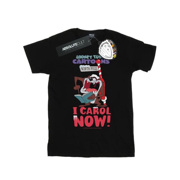 Looney Tunes Boys Taz I Carol Now T-Shirt