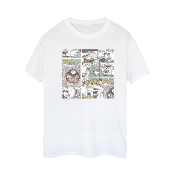 Disney Dam/dam Chip ´n Dale Comic Boyfriend T-shirt i bomull