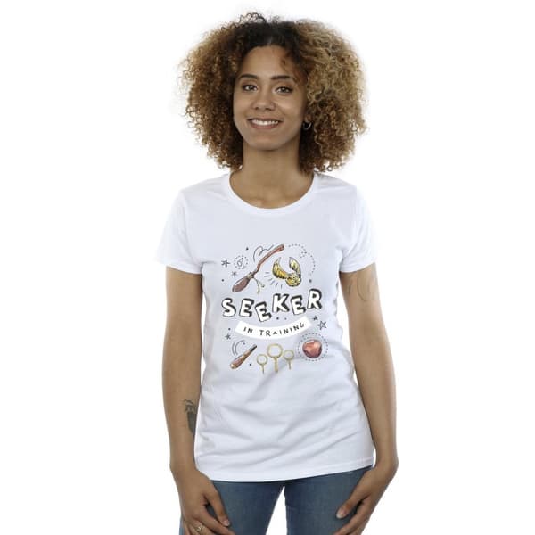Harry Potter Dam/Tjej - Seeker In Training - Bomulls-T-shirt