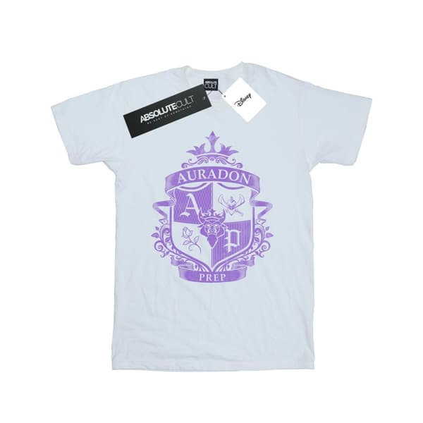 Disney Dam/kvinnor The Descendants Auradon Prep Crest Boyfriend T-shirt i bomull