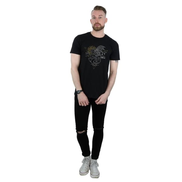 Harry Potter Mens Thestral Line Art T-Shirt