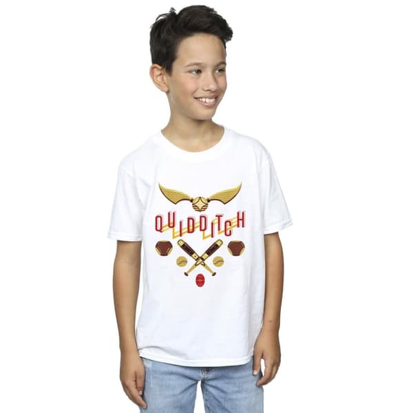 Harry Potter Boys Quidditch Golden Snitch T-Shirt